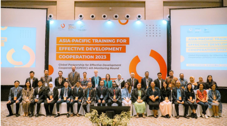 Global Partnership of Effective Development Cooperation  (GPEDC) – 4th Monitoring Round, 29 November – 2 December 2023