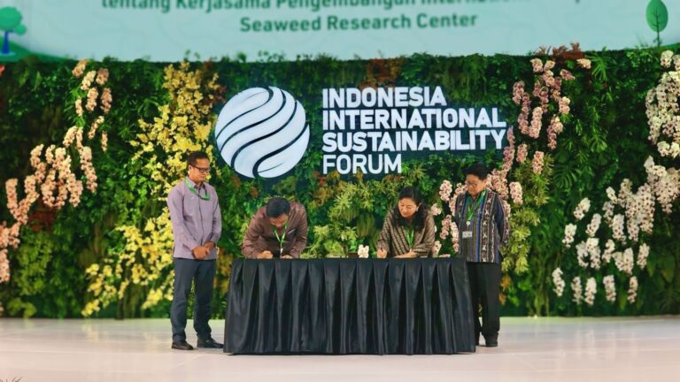 UN Global Compact Supports the MoU Signed between IGCN and the Coordinating Ministry for Maritime Affairs and Investment to Develop the International Tropical Seaweed Research Center in Indonesia