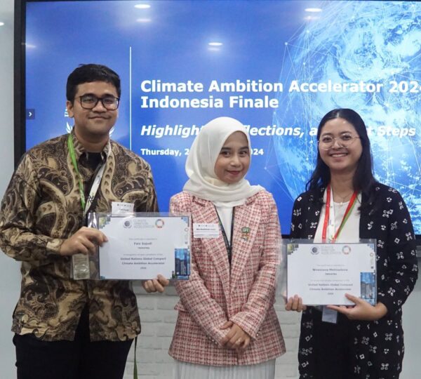 Highlights from the Climate Ambition Accelerator 2024 Indonesia Finale: Advancing Corporate Climate Action